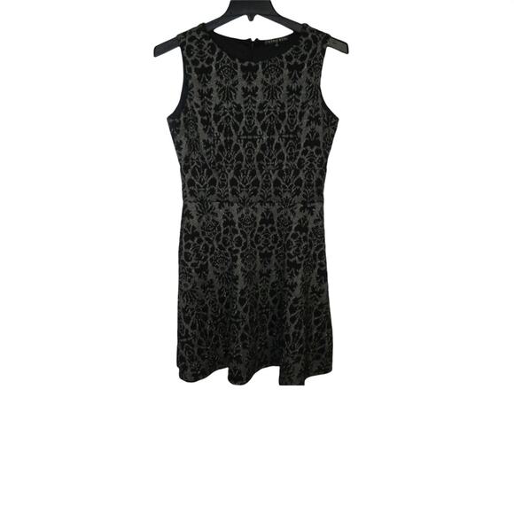 Fifth & Park Black with Gold and Silver designed Dress - Picture 1 of 3